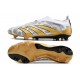 Adidas Predator Elite Senza Lacci FG Oro Bianco Grigio