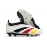 Adidas Predator Elite Senza Lacci FG Bianco Nero Rosso Amarillo