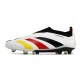 Adidas Predator Elite Senza Lacci FG Bianco Nero Rosso Amarillo