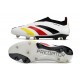 Adidas Predator Elite Senza Lacci FG Bianco Nero Rosso Amarillo
