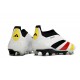 Adidas Predator Elite Senza Lacci FG Bianco Nero Rosso Amarillo