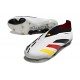 Adidas Predator Elite Senza Lacci FG Bianco Nero Rosso Amarillo