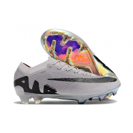 Nike Air Zoom Mercurial Vapor XV Elite FG Grigio Atmosfera Nero