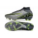 Nike Air Zoom Mercurial Superfly IX Elite FG Grigio Nero Verde