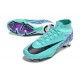 Nike Air Zoom Mercurial Superfly IX Elite FG Turchese Hyper Fucsia Dream Nero Bianco