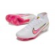 Nike Zoom Mercurial Superfly 9 Elite FG Bianco Rosa