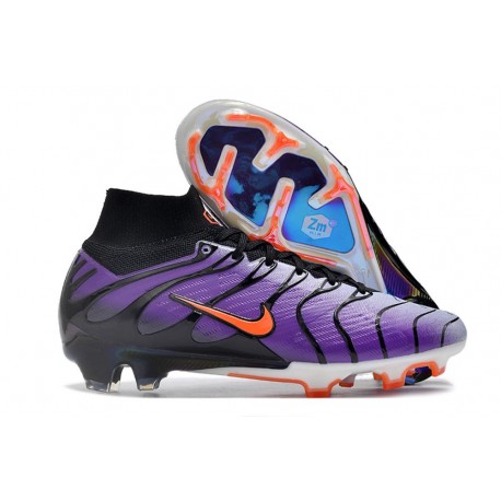 Nike Zoom Mercurial Superfly 9 Elite FG TN Viola Nero