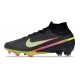 Nike Zoom Mercurial Superfly 9 Elite FG MR Nero Metallico