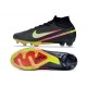 Nike Zoom Mercurial Superfly 9 Elite FG MR Nero Metallico