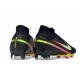 Nike Zoom Mercurial Superfly 9 Elite FG MR Nero Metallico
