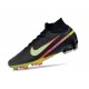 Nike Zoom Mercurial Superfly 9 Elite FG MR Nero Metallico