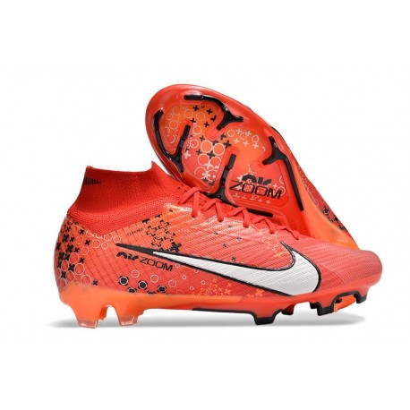 Nike Zoom Mercurial Superfly 9 Elite FG MDS Rosso Bianco