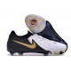 Scarpe Nike Phantom GX 2 Elite FG Bianco Nero Oro Metallizzato