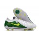 Nike Scarpa Phantom GX II Elite FG Bianco Verde
