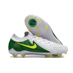 Nike Scarpa Phantom GX II Elite FG Bianco Verde