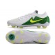 Nike Scarpa Phantom GX II Elite FG Bianco Verde