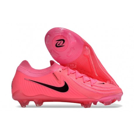 Nike Scarpa Phantom GX II Elite FG Rosa Nero