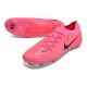 Nike Scarpa Phantom GX II Elite FG Rosa Nero