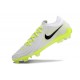 Nike Scarpa Phantom GX II Elite FG Bianco Nero Giallo