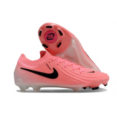 Nike Scarpa Phantom GX2 Elite FG Rosa Nero
