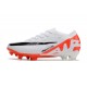 Scarpa da Calcio Nike Mercurial Vapor 15 Elite FG Bianco Rosso Nero